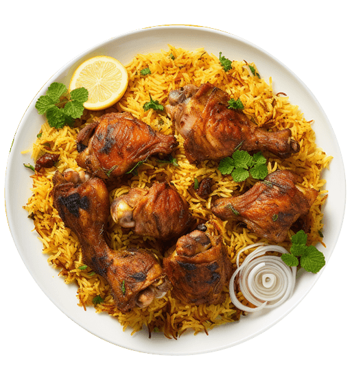 Jollof Rice + Marinated Chicken